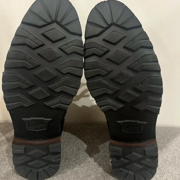 Men's Black Florsheim Renegade Wingtip Boots size 11 - Picture 5 of 5